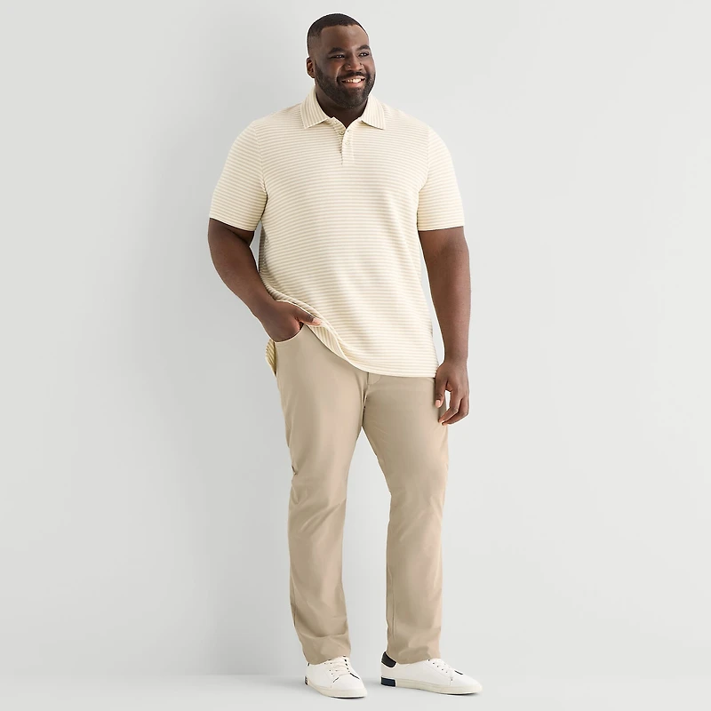 Stylus Mens Regular Fit Big and Tall Flat Front Pant