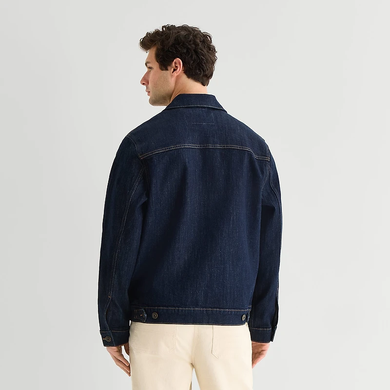 mutual weave Mens Denim Jacket