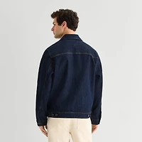 mutual weave Mens Denim Jacket
