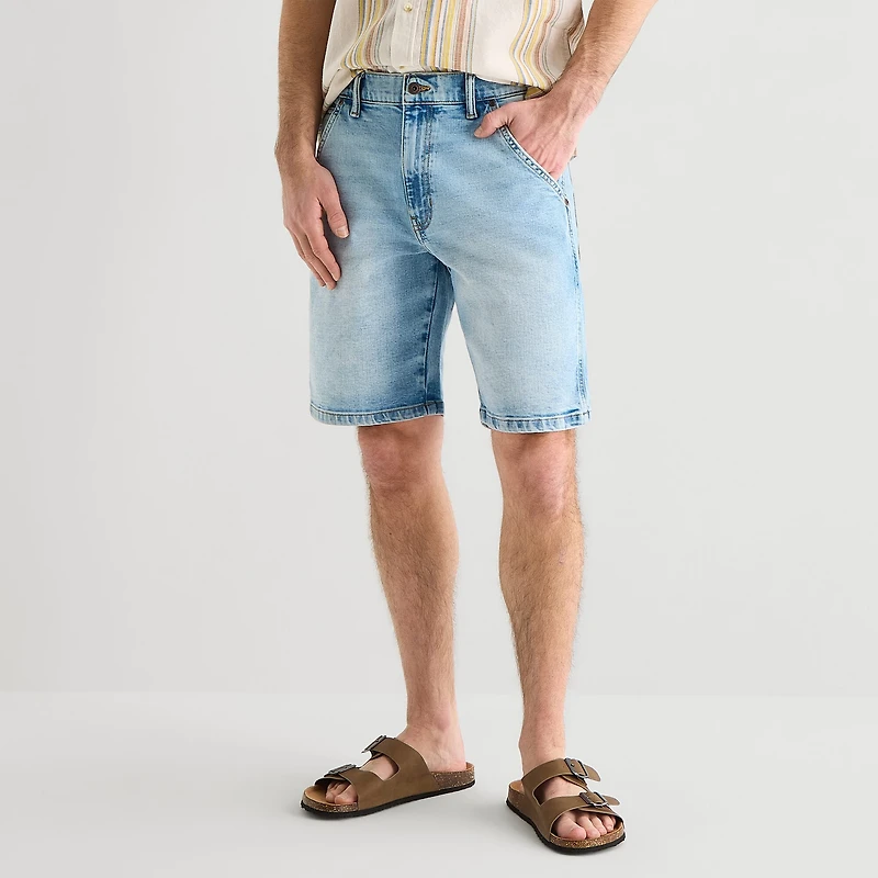 mutual weave Mens 11" 1 Pair Denim Short