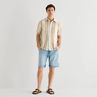 mutual weave Mens 11" 1 Pair Denim Short