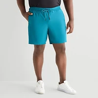 Shaquille O'Neal XLG™ Active Mens 8" Big and Tall Moisture Wicking Workout Shorts