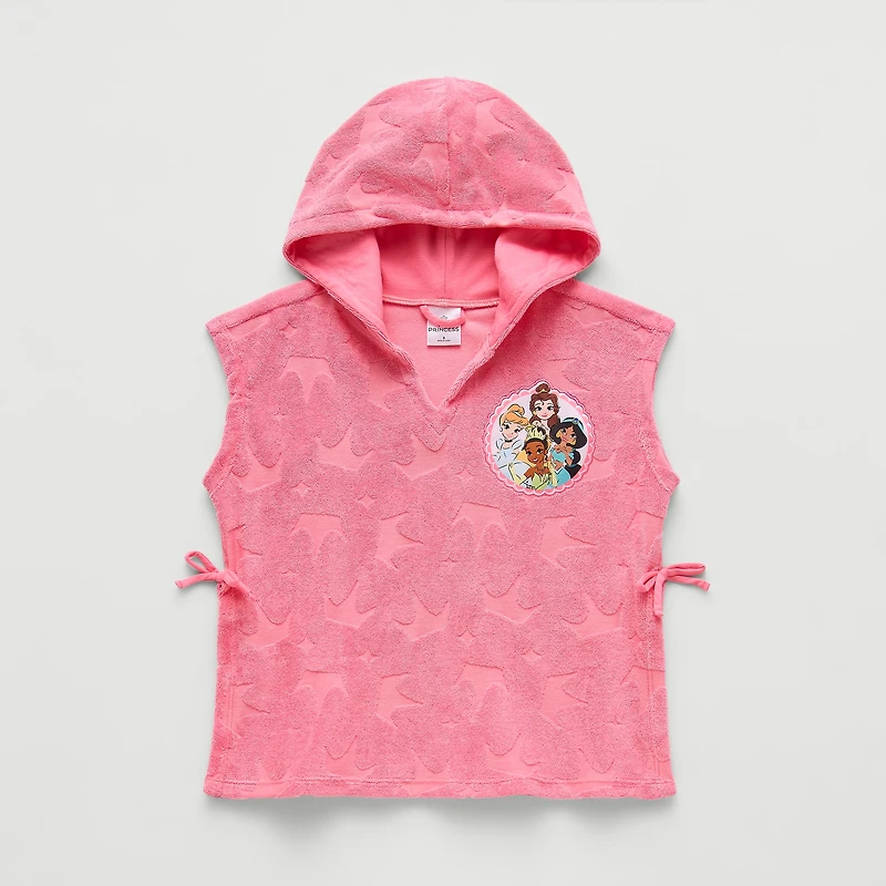 Disney Collection Little & Big Kid Girls Princess Knit Dress Swimsuit Cover-Up