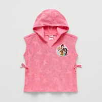 Disney Collection Little & Big Kid Girls Princess Knit Dress Swimsuit Cover-Up