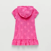Disney Collection Little & Big Kid Girls Minnie Mouse Knit Dress Swimsuit Cover-Up