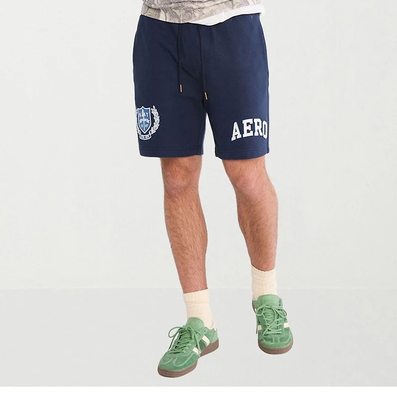 AEROPOSTALE Fleece Mens 7" Drawstring Waist Pull-On Short