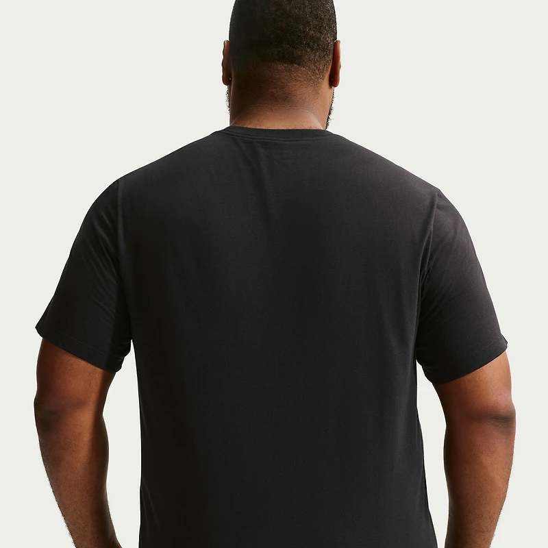 Nike Just Do It Mens Crew Neck Short Sleeve Classic Fit Big and Tall Graphic T-Shirt