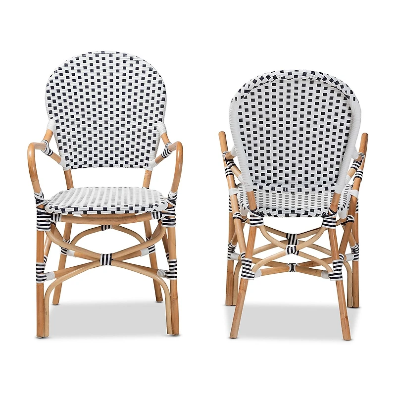 Naila 2-pc. French Bistro Dining Chairs