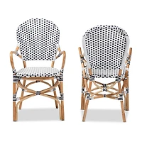 Naila 2-pc. French Bistro Dining Chairs