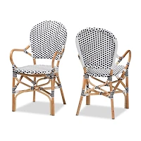 Naila 2-pc. French Bistro Dining Chairs