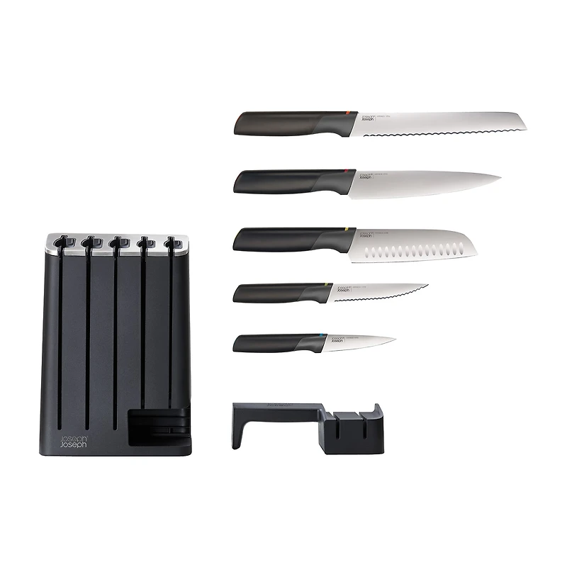 Joseph Joseph Elevate 6-pc. Slim Knife Block Set