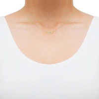 Limited Quantities! Womens 1/3 CT. T.W. Natural White Diamond 10K Gold Paperclip 18 Inch Pendant Necklace