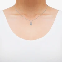 Limited Quantities! (F / Si2) Womens 1 CT. T.W. Lab Grown White Diamond 14K Gold 18 Inch Pendant Necklace