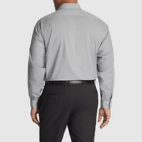 Van Heusen Comfort Performance Big And Tall Mens Regular Fit Stretch Fabric Wrinkle Free Long Sleeve Dress Shirt