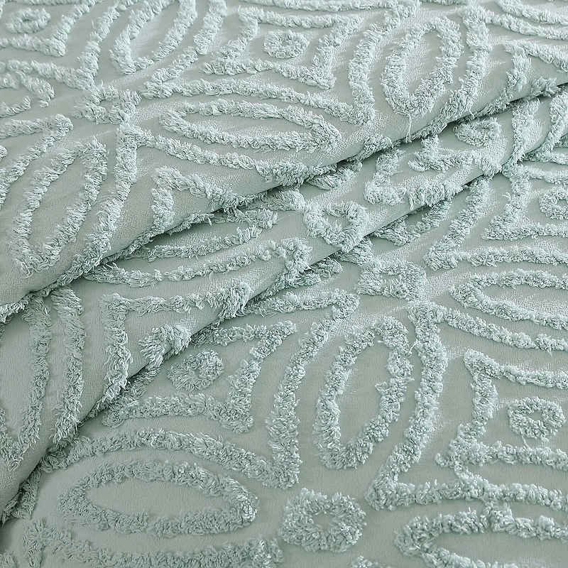Beatrice Home Fashions Wedding Ring Chenille Bedspread