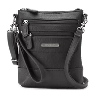 Stone Mountain North South 3-Bagger Washed Crossbody Bag