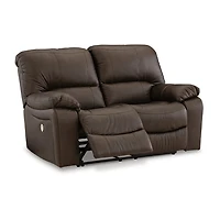 Signature Design By Ashley® Leesworth Power Reclining Loveseat