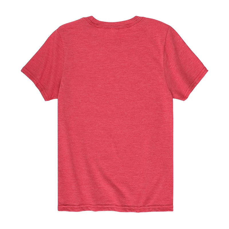Thing 1 Little & Big Kid Boys Crew Neck Short Sleeve Regular Fit Dr. Seuss Graphic T-Shirt