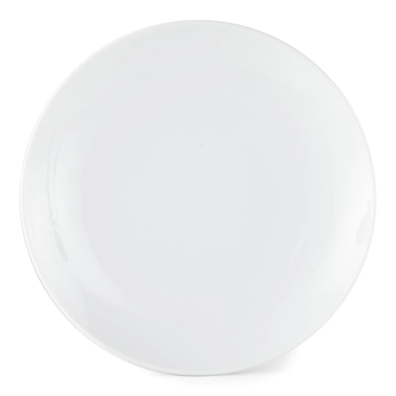 Home Expressions Porcelain Coupe 4-pc. Salad Plate