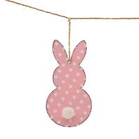 Glitzhome 6' Easter Metal Bunny Garland