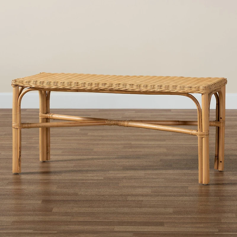 Cacaban Rattan Bench