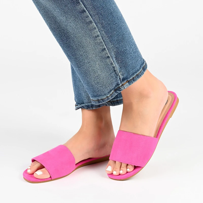 Journee Collection Womens Kolinna Flat Sandals