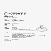1 CT. Lab-Grown (G / VS2)  Diamond Radiant-cut Solitaire Engagement Ring 10K Gold