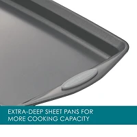 Rachael Ray 3-pc. Non-Stick Baking Sheet Set