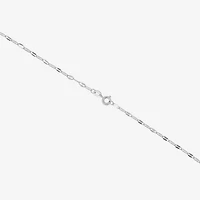 Silver Reflections Womens Pure Silver Over Brass 30 Inch Pendant Necklace