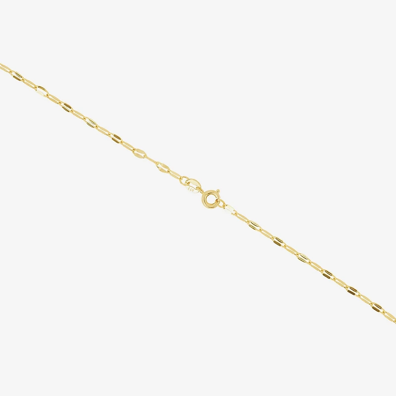 Silver Reflections Womens 14K Gold Over Brass 30 Inch Pendant Necklace