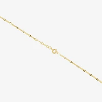 Silver Reflections Womens 14K Gold Over Brass 30 Inch Pendant Necklace