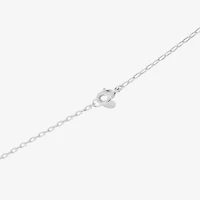 Silver Reflections Womens Pure Silver Over Brass 16 Inch Strand Necklace