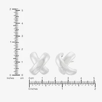 Limited Quantities! Sterling Silver 18mm Stud Earrings