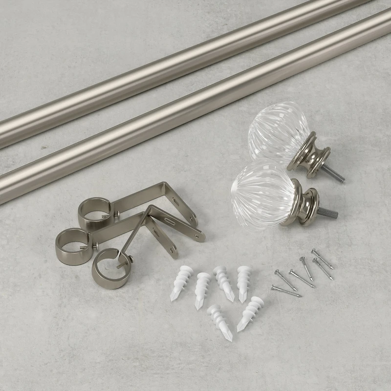 Umbra Acrylic 1 Adjustable Curtain Rod