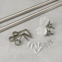Umbra Acrylic 1 Adjustable Curtain Rod