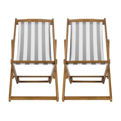 Safavieh Loren Foldable Sling Chair 2-pc. Sling Chair