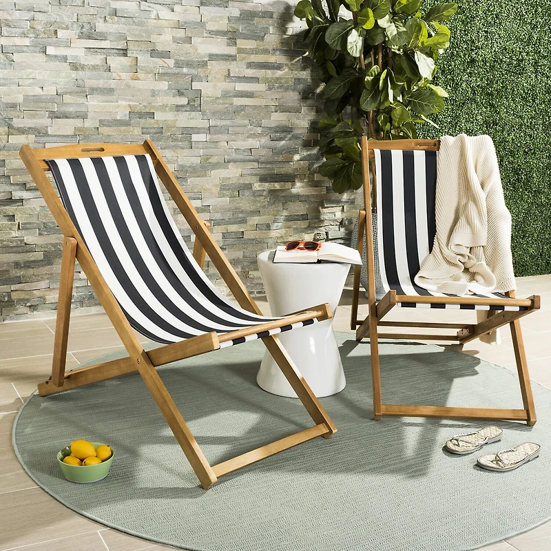 Safavieh Loren Foldable Sling Chair 2-pc.