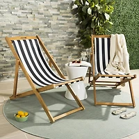 Safavieh Loren Foldable Sling Chair 2-pc.