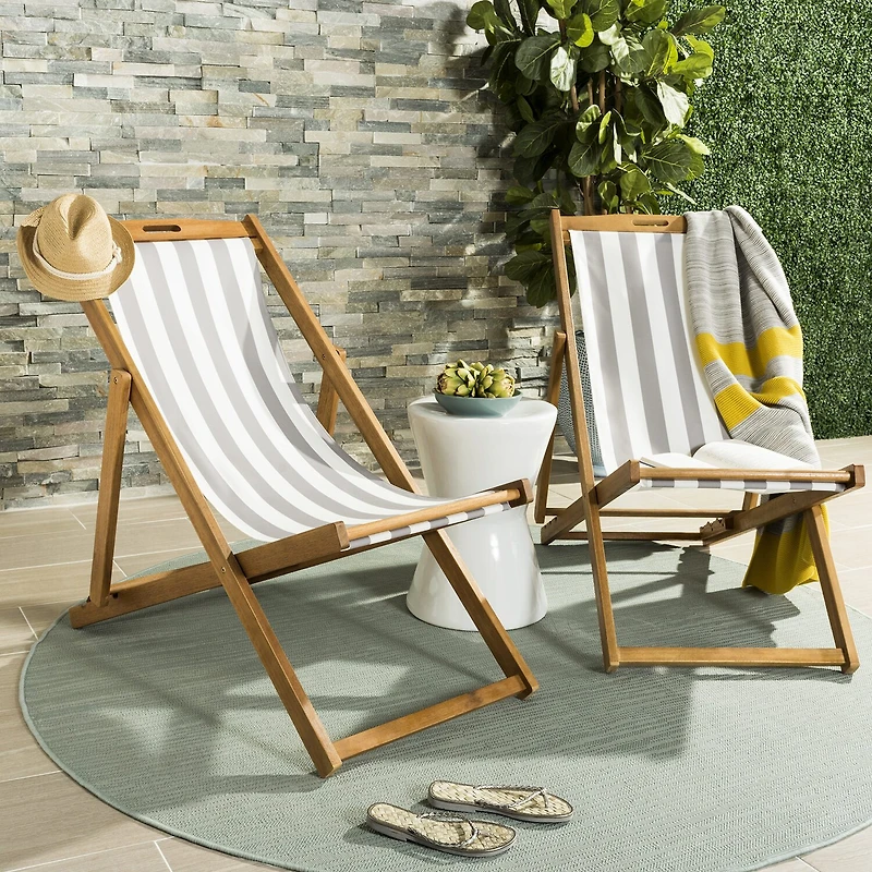 Safavieh Loren Foldable Sling Chair 2-pc. Sling Chair