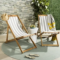 Safavieh Loren Foldable Sling Chair 2-pc. Sling Chair