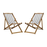 Safavieh Loren Foldable Sling Chair 2-pc. Sling Chair