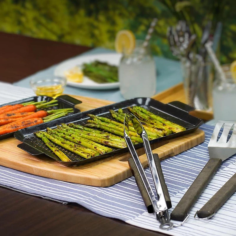 Charcoal Companion Pro 3-pc. Chef Tool Set