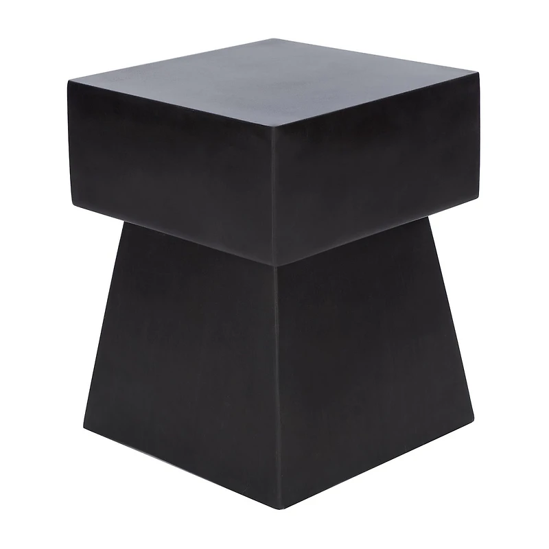 Safavieh Zen Patio Side Tables Weather Resistant Cement Side Table