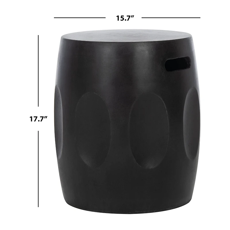 Safavieh Zuri Weather Resistant Cement Side Table