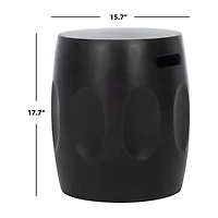 Safavieh Zuri Weather Resistant Cement Side Table