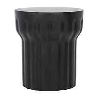 Safavieh Vesta Weather Resistant Cement Side Table