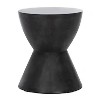 Safavieh Athena Weather Resistant Cement Side Table