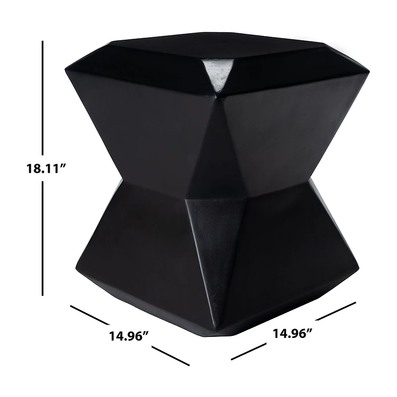 Safavieh Conan Weather Resistant Cement Side Table