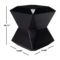 Safavieh Conan Weather Resistant Cement Side Table