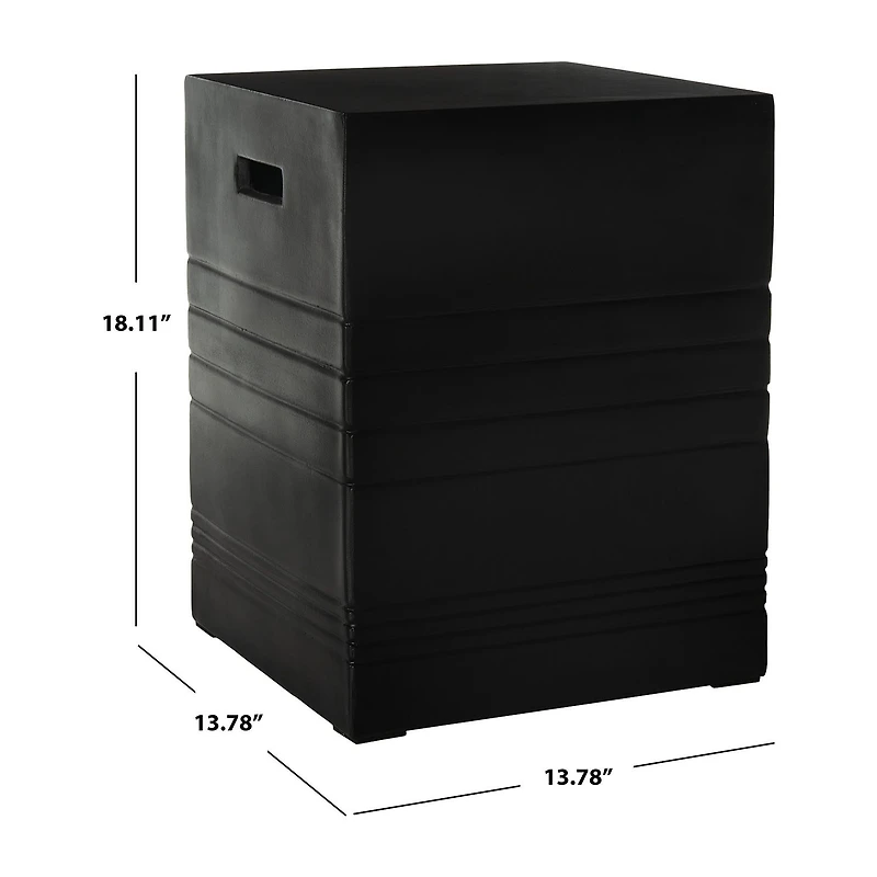 Safavieh Deidara Weather Resistant Cement Side Table